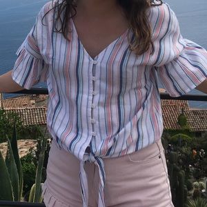 Primark striped blouse